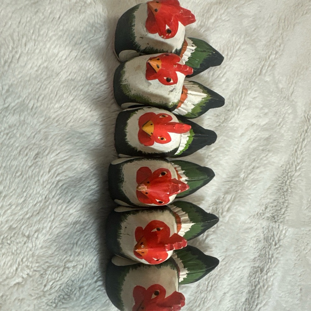 Mini Rooster napkin holder